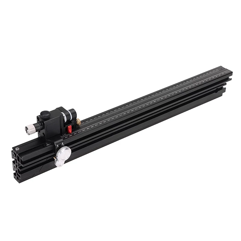 850mm 확장 울타리 0-70도 마이터 게이지 (테이블 톱 라우터 테이블 정밀 각도 설정 목공 도구 포함)
