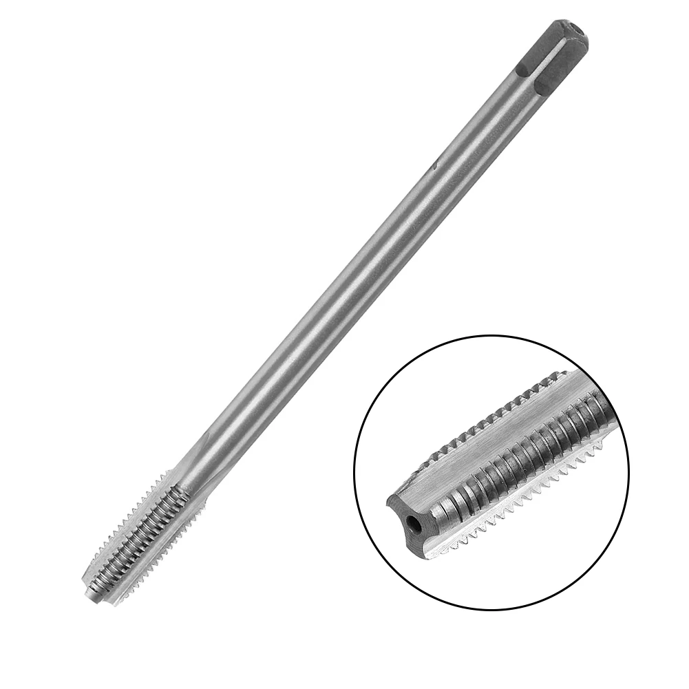 1 st Metrische Draad Tap M9 X 1.25 110mm Extra Lange Rechte Fluit Tikken Tool CNC Metaalbewerking Spiraal fluit Kranen Gereedschap
