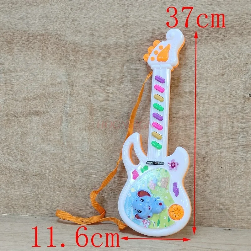 Wholesale of children's toys New electric guitar with music Electronic piano Creative children's gift stalls are selling well