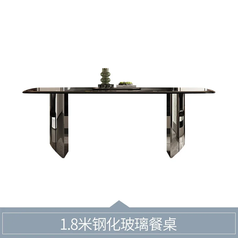 c13-Italian Style Designer Simplicity Dining Tables Originality High-end Restaurant Dining Tables Modern Home Furniture Vajilla