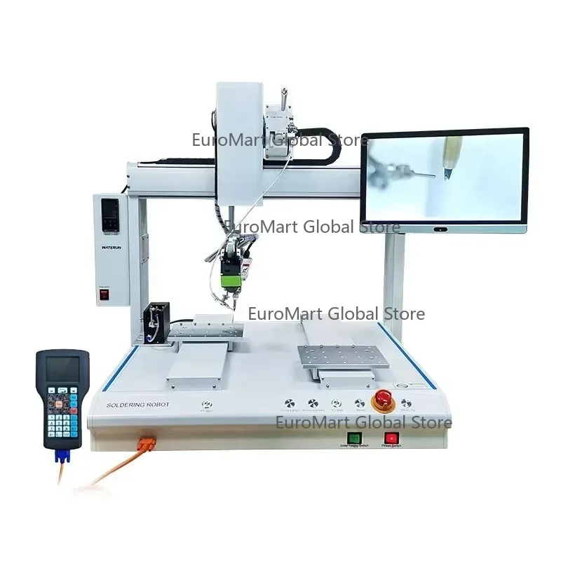 Intelligent Three-Axis Auto Dispensing Machine Platform for Precision Gluing - Silicone Hot Melt/Cold Application for Paper