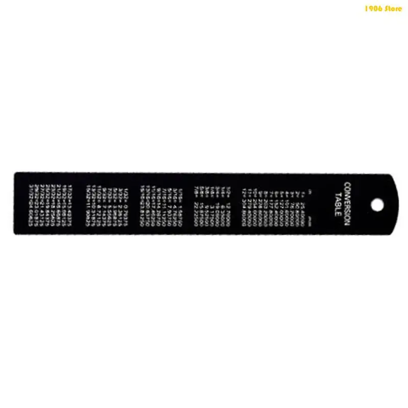 U1JB Aluminum Rulers 15/30cm Precisions Measurement Tool with Clear Scale Easy to Carry for Students & Drafting Enthusiasts