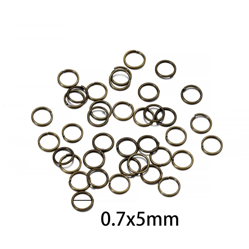 200pcs Rings & Clasps Set for DIY Jewellery Making Kit