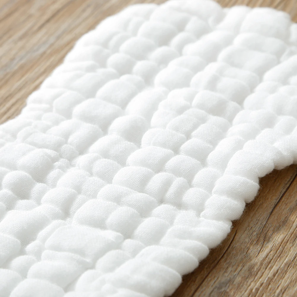 

5pcs Pure Cotton Gauze Diapers for Kids Soft Breathable Baby Nappies Toddler Disposable White Absorbent Leak Proof