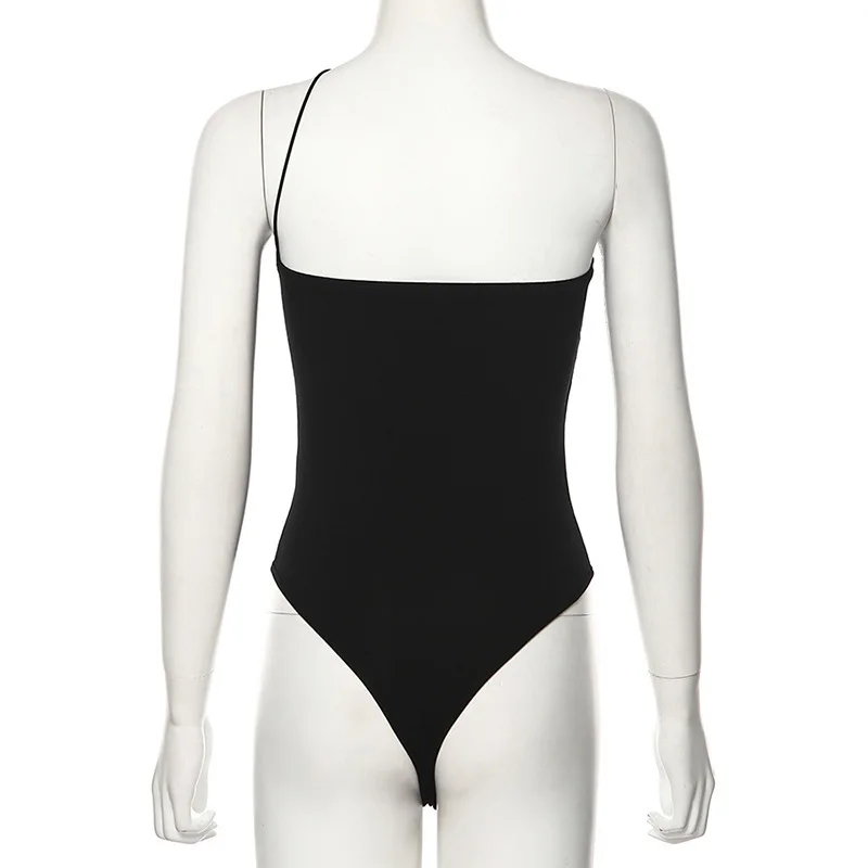 2025年新作レディースウェア、デザインセンスのある無地セクシージャンプスーツ、ホルターネック、ボディコンでスリムに