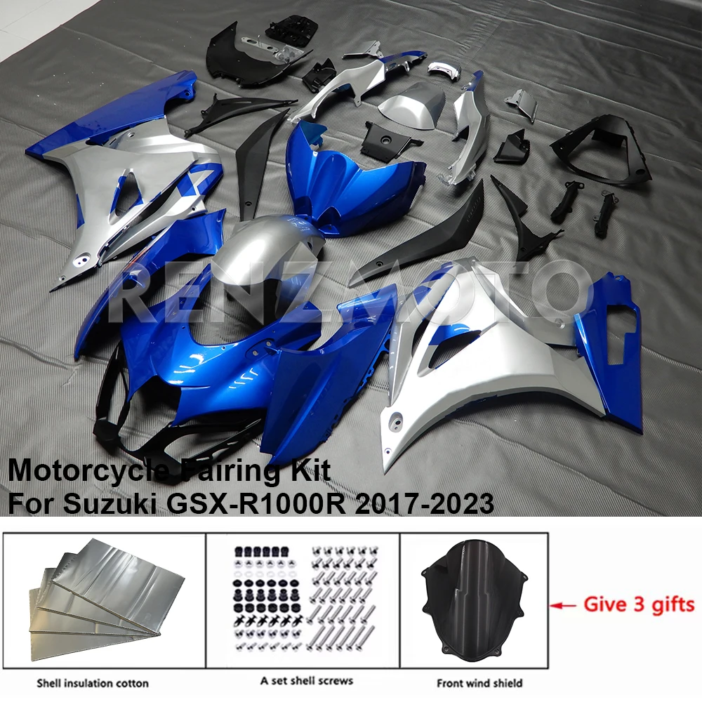 

For SUZUKI GSX-R 1000R 2017-2023 Fairing S1017-103a Motorcycle Set Body Kit Decoration Plastic Guard Plate Accessories Shell