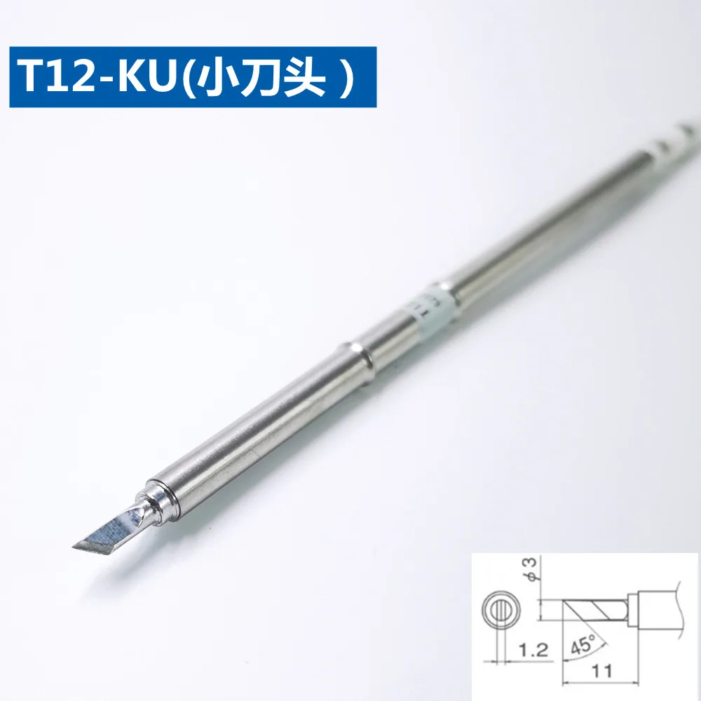 O ferro de solda derruba a série T12, T12-D24, ILS, BL B2, BC1, BC2, C4, KU K, JL02, FX951, STC, STM32, solda de OLED, 10 PCes