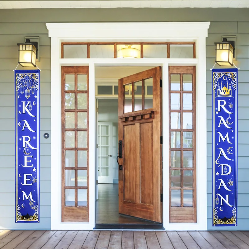 

Eid Mubarak Door Banner Ramadan Decoration For Home Islamic Muslim Party Decor EID Adha Gifts Ramadan Kareem Decoration 2023