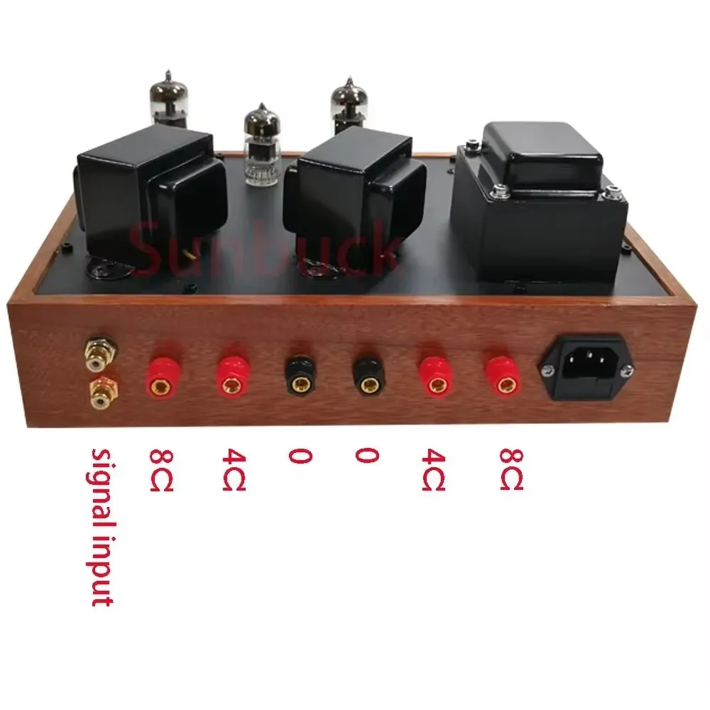 

Sunbuck 6N2 push 6P14 (EL84 6P1)Tube low-power vacuum tube power amplifier 3.5W*2 Tube Power Amplifier