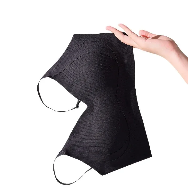 KUCLUT sexy Seamless Summer Bra Lifting Strap Fixed Cup Underwear Gathered Anti-Sagging One-Piece Chinese Made Undergarment