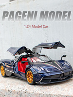 New 1:24 Pagani Car Alloy Car Model Super Sports Car Simulation Chinese Dragon Children's Toy Car Boy Collection Decoration Gift