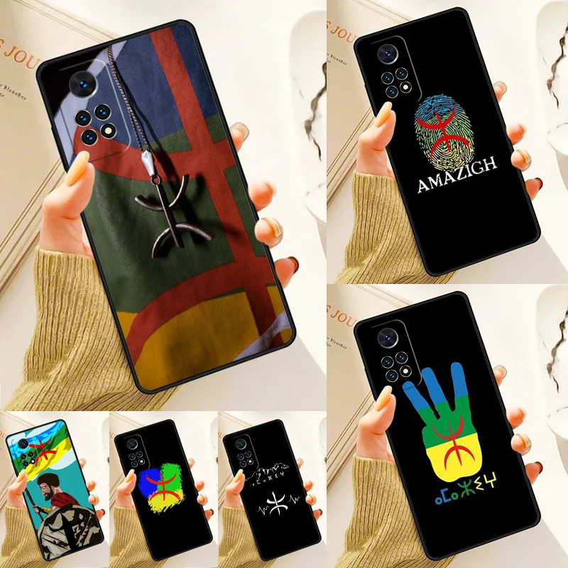 Amazigh Symbol Berber Academy Case For Samsung Galaxy S24 Plus S23 S20 S21FE Lite S22 Ultra Note 20 S8 S9 S10 Phone Coque