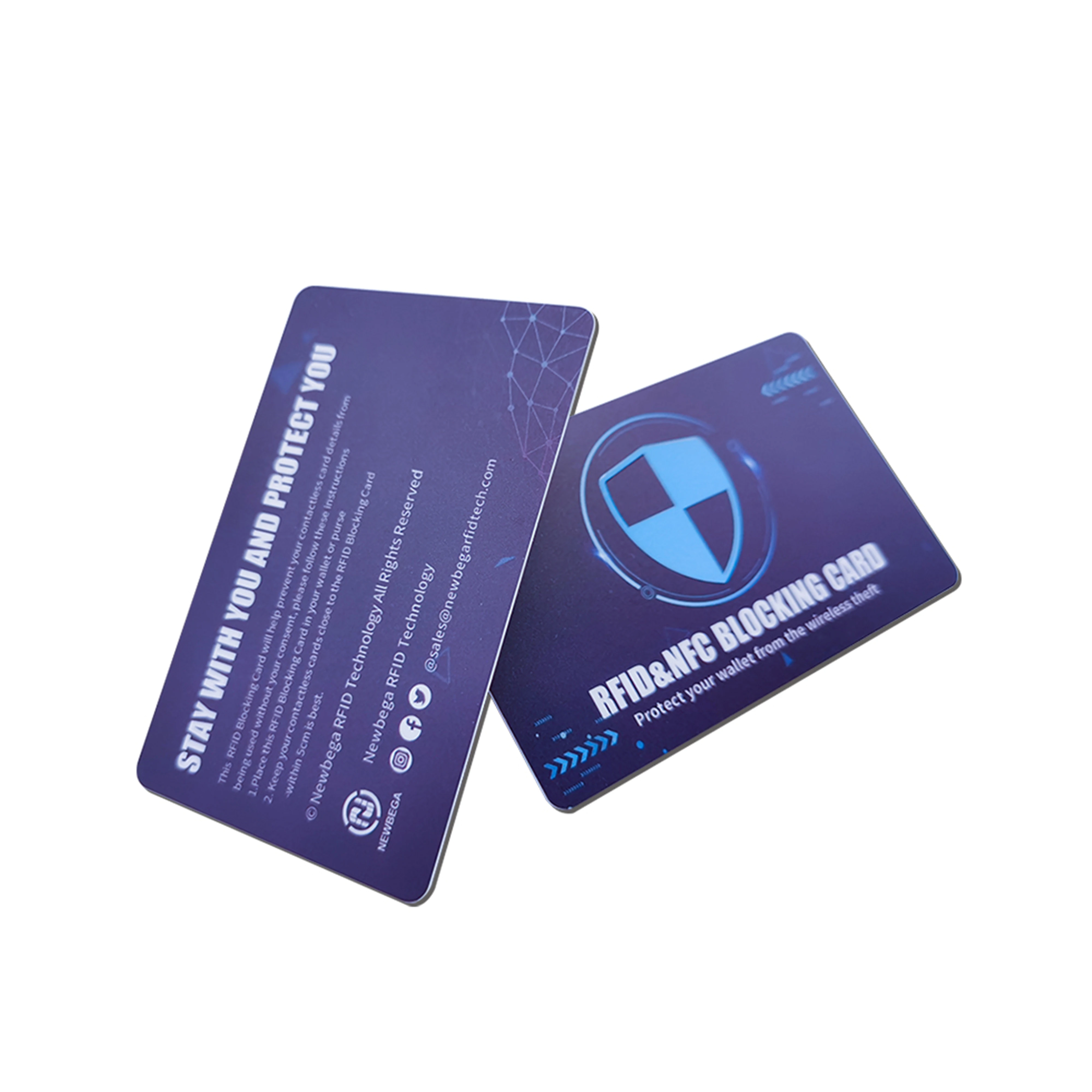 5PCS Smart Anti-theft card RFID Blocking Cards Contactless NFC Debit Credit Card Passport Protector Blocker Set