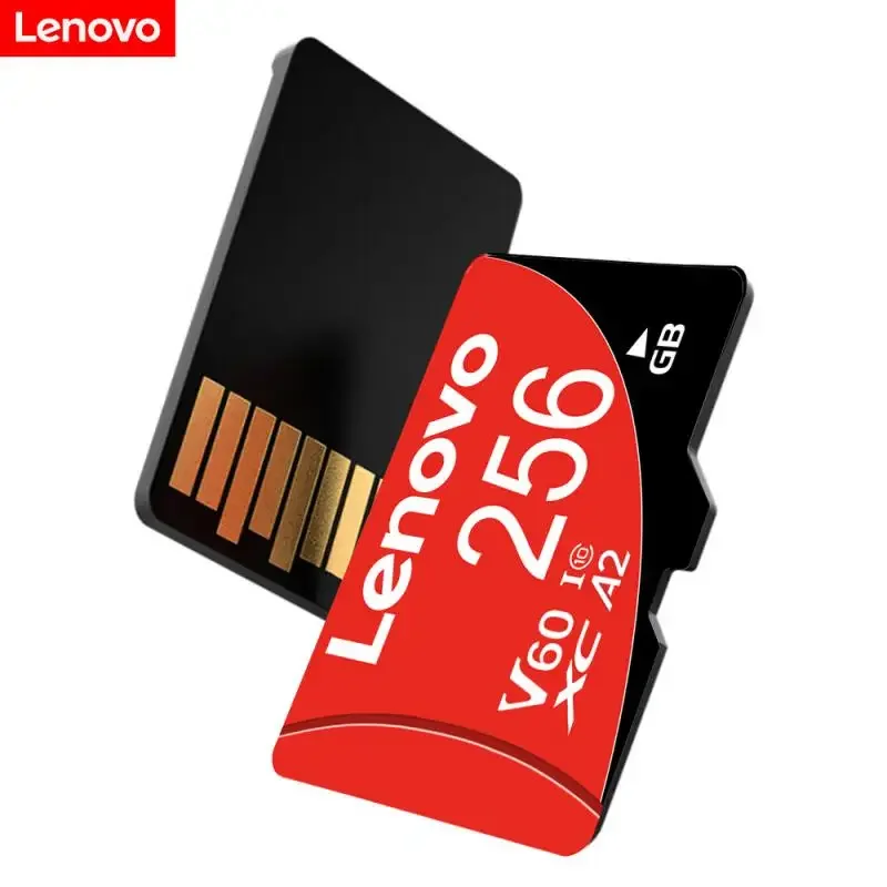 Cartão de Memória SD Original Lenovo, Micro TF, Cartão SD, Classe 10, Alta Velocidade, A2, U3, Cartão Flash TF, V60, 128GB, 1TB, 2TB