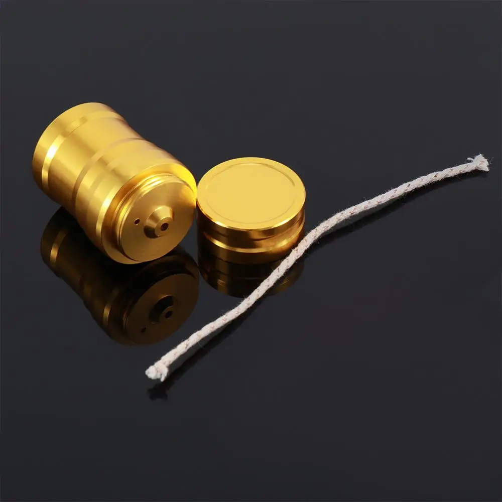 Metal 10ml Mini with wick Camping Hiking Stoves Tools Ignition Tool Alcohol Lamp Liquid Lighter