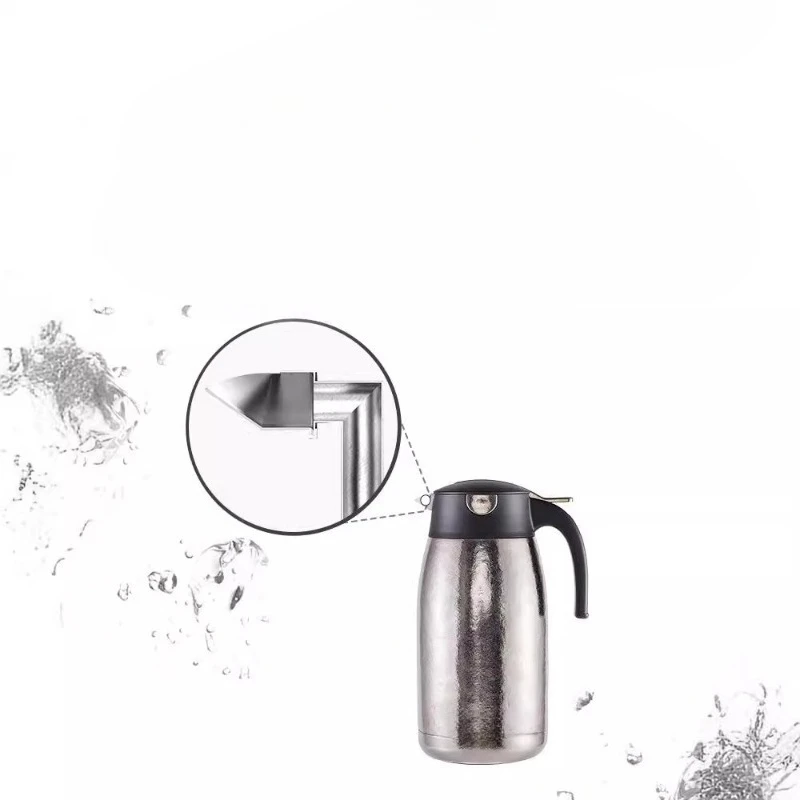 Double-layer pure titanium thermal insulation pot to stew tea, stew pot large capacity outdoor portable