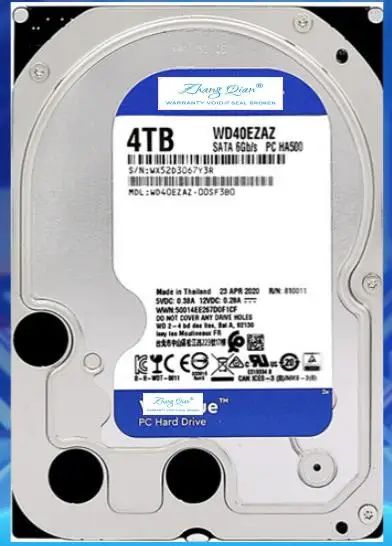 

For WD40EZAZ 4TB blue mechanical 4T monitoring 3.5 inch SATA3