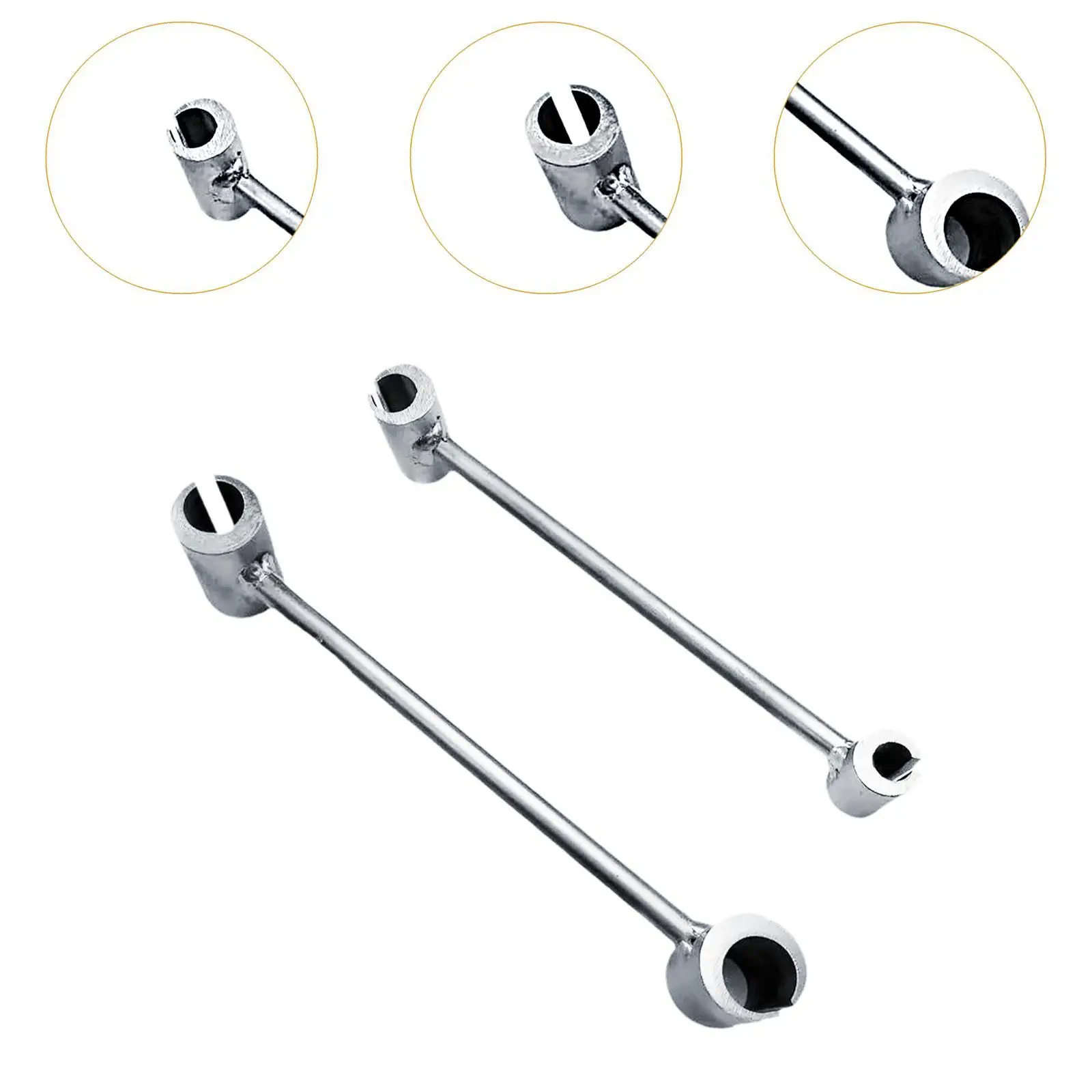 2x Strumento di regolazione cerniera porta Chiavi regolabili Manutenzione cerniera Utensili manuali professionali Cerniere robuste Chiave di regolazione gap