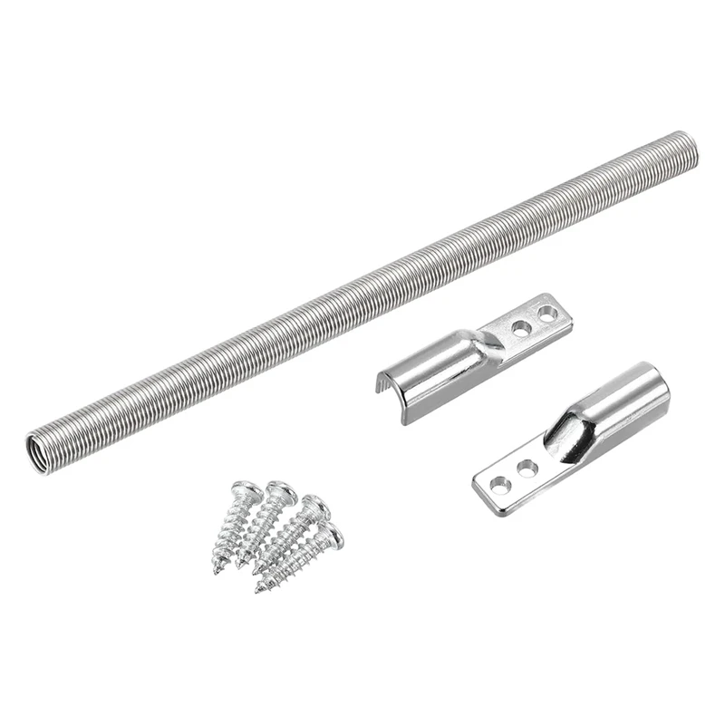 

Гибкая дверная петля — защитный рукав из нержавеющей стали для повышенной безопасности и простой установки, 180 x 7,5 мм-A21R