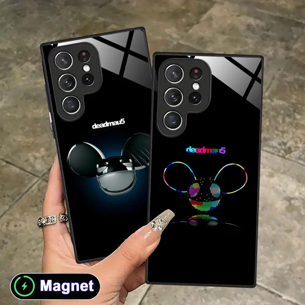 DJ Deadmau5 Phone Case for Samsung Galaxy S26 S25 S24 S23 S22 S21 S20 Note20 Plus FE Ultra Glass Magnet Cover view 3
