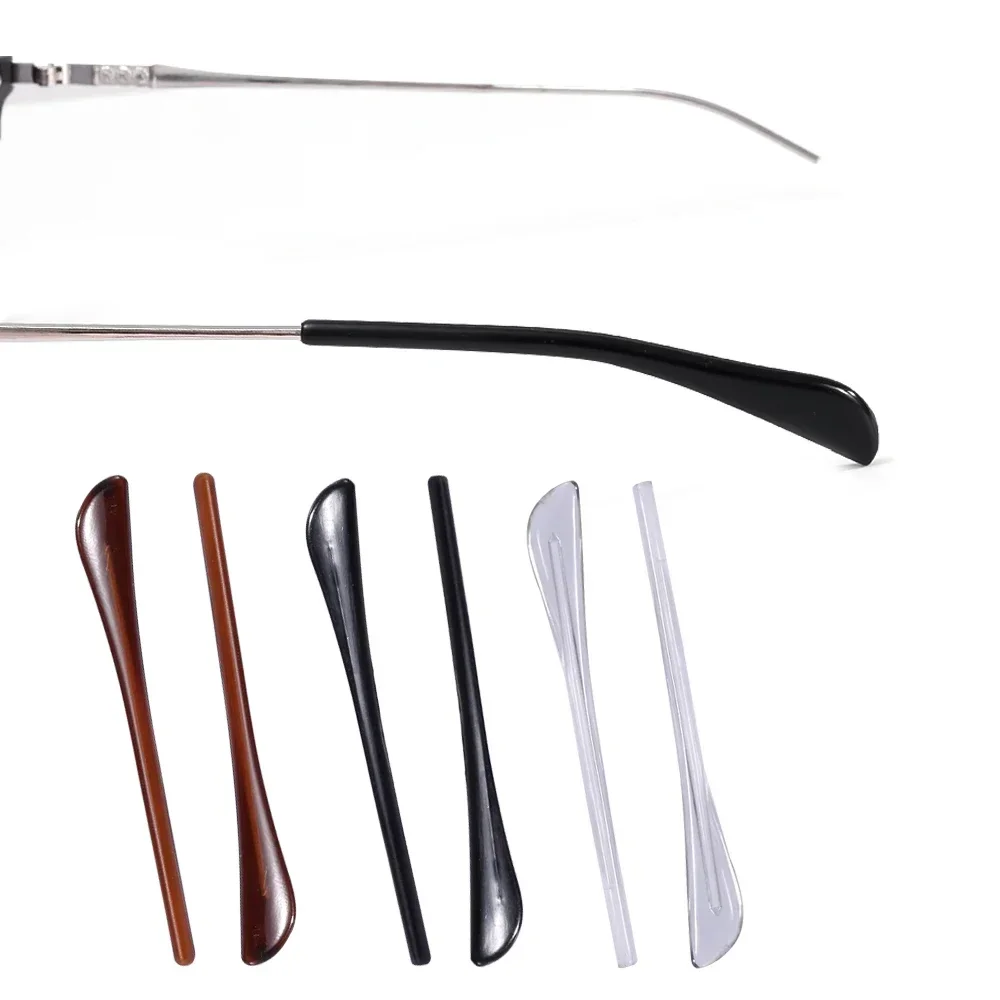 3 Pairs/Set Silicone Non-Slip Glasses Leg Covers Non-Slip Ear Hook Bracket Sunglasses Glasses Leg Temple Covers Earmuffs image 4