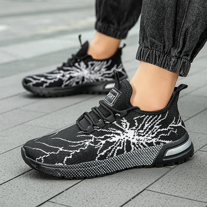 MAEDEF Men's Sneakers Summer Men Shoes Men Trekking Walking Gym Shoes Man Comfortable Training Shoe Male Casual Sports Shoes