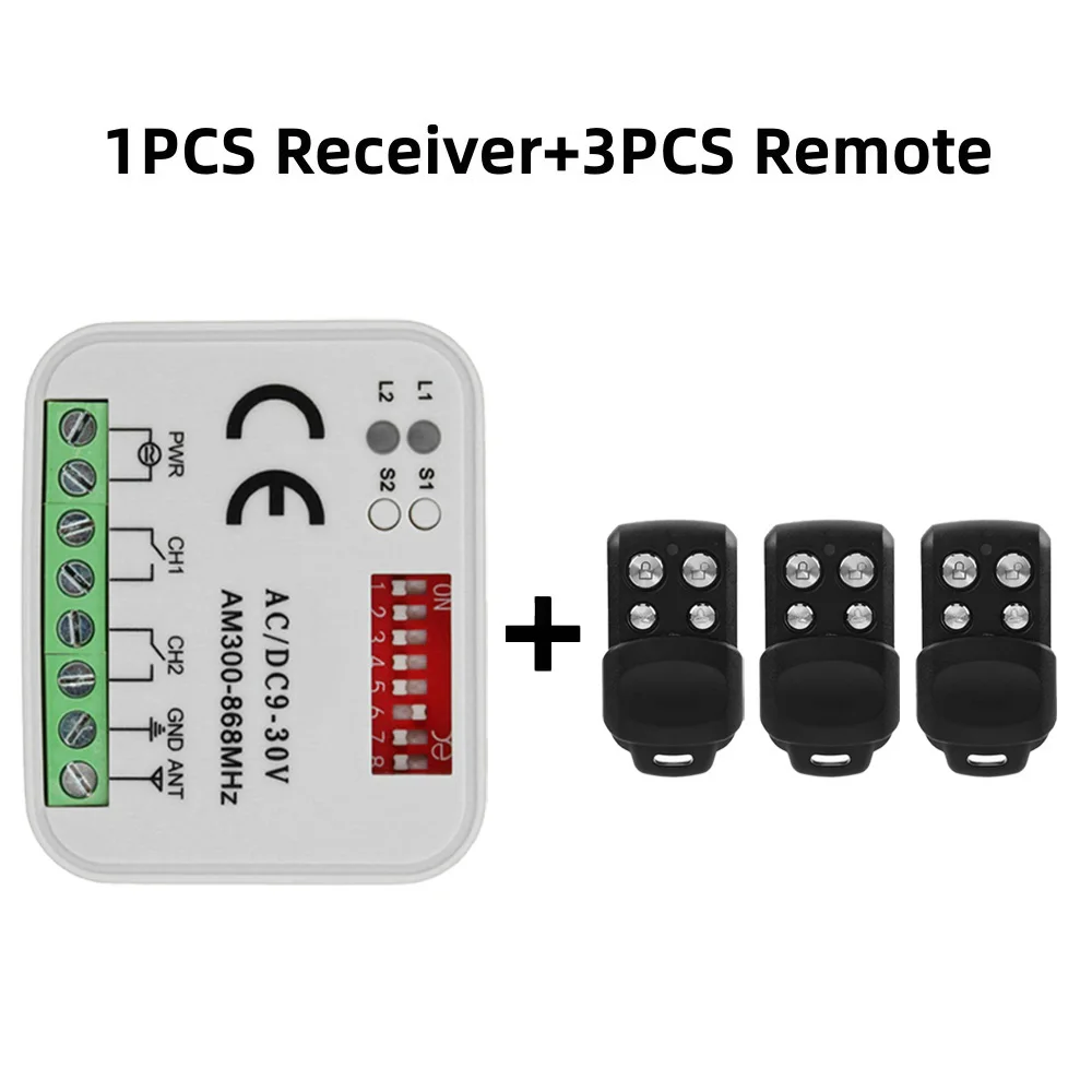 

Многочастотный приемник, 300 МГц-868 МГц, 300 МГц, 310 МГц, 315 МГц, 318 МГц, 390 МГц, 433,4 МГц, 433 МГц, 433,92 МГц, управление любым воротом a