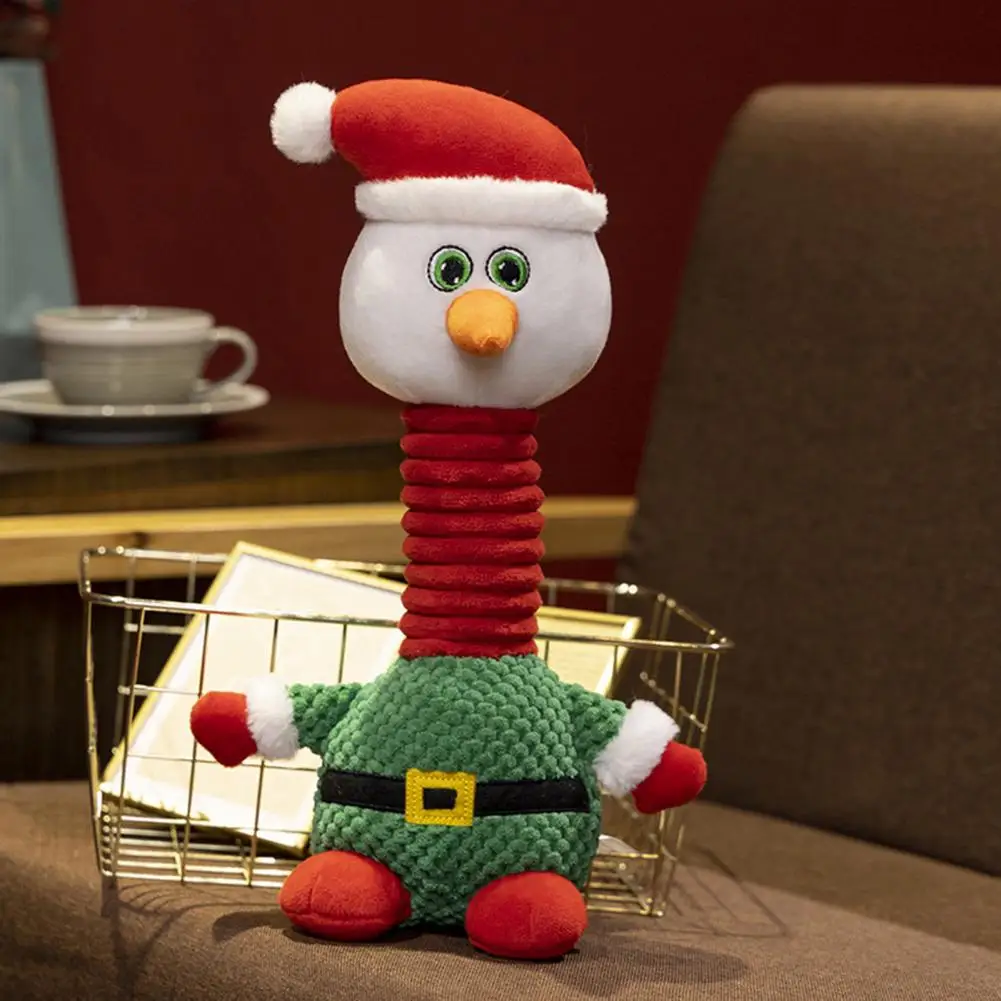 

Cartoon Christmas Figure Festive Plush Toy Colorful Christmas Dolls Cute Santa Claus Deer Snowman Plush Toys for Home for Kids