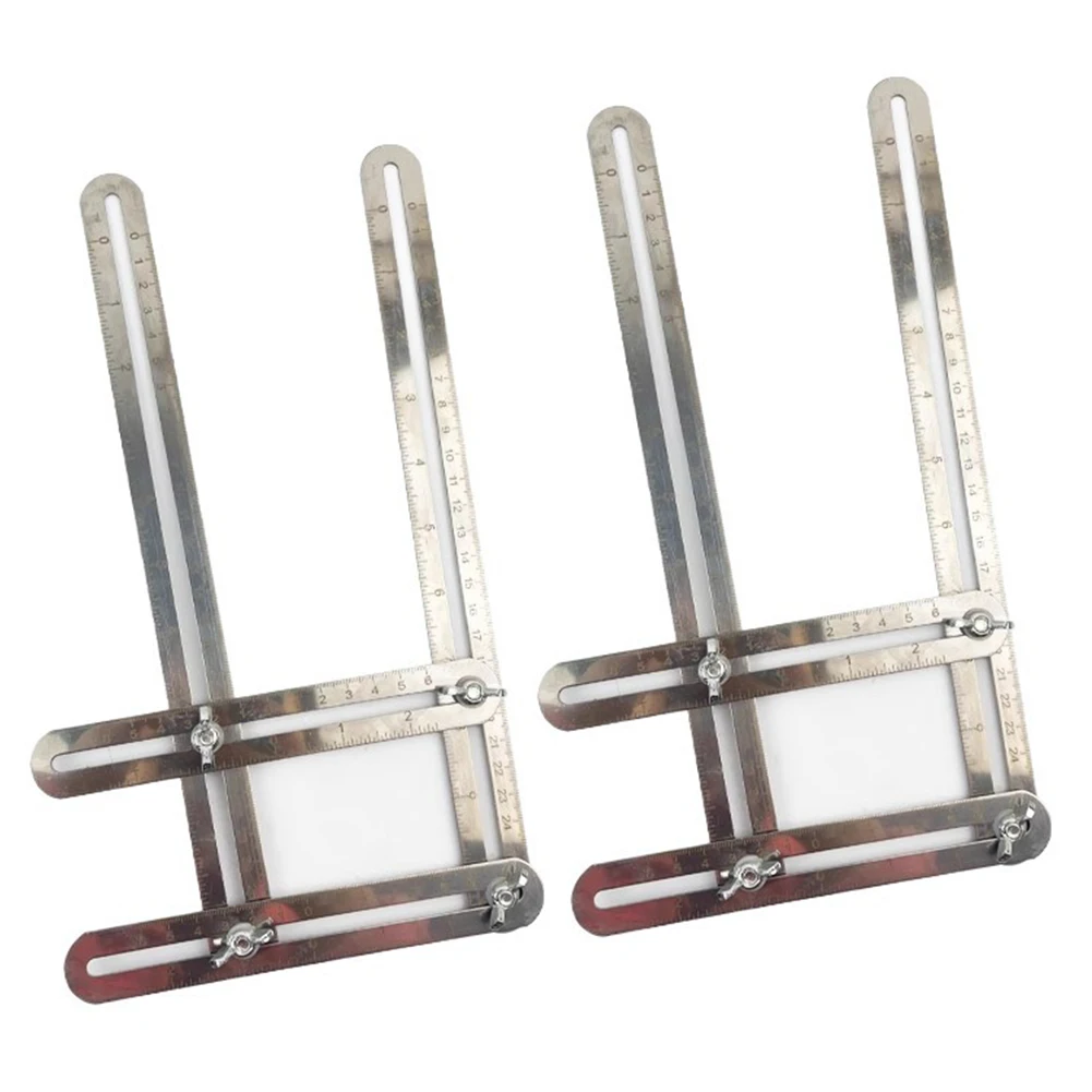 As Shown Folding Measuring Tool Compact Folding Measuring Tool Woodworking Tool Compact Folding Design Four-Sided Measurement