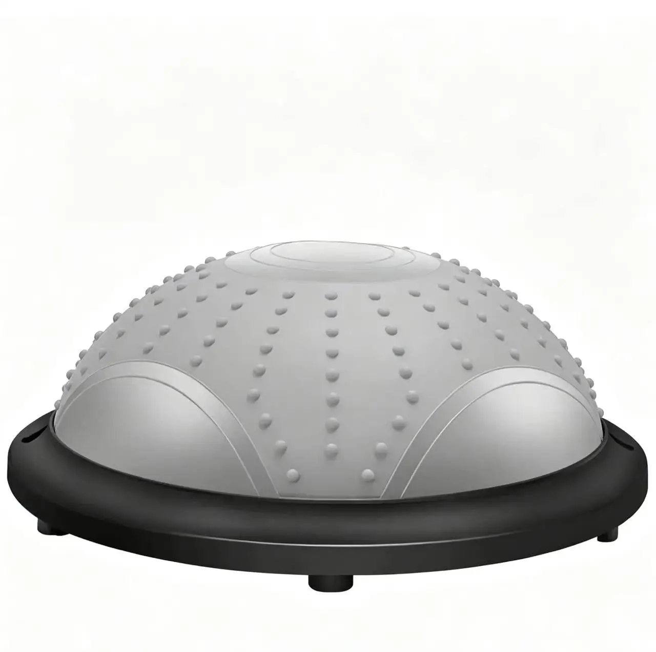 Factory Direct PVC Wave Speed Ball Semicircular Ball Various Diameter Printable LOGO Frosted Non-slip Yoga Hemisphere Auxiliary