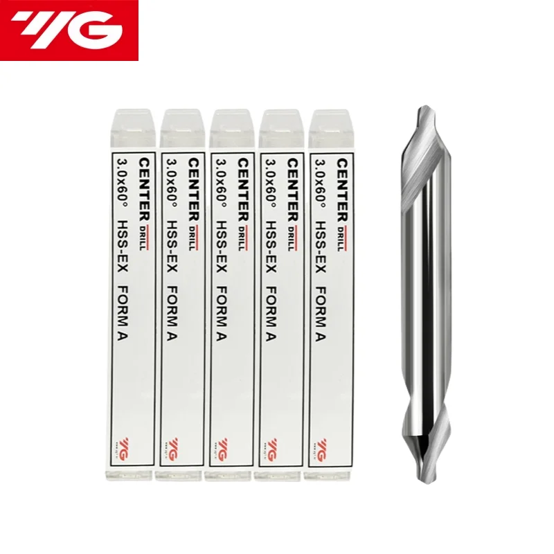 1 個 YG DV3010 HSS-EX センタードリルビット 60 度皿穴アングル金属ドリルビット 1 ミリメートル 1.5 ミリメートル 2 ミリメートル 2.5 ミリメートル 3 ミリメートル 4 ミリメートル 5 ミリメートル