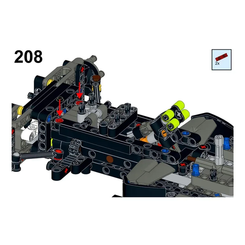 2023 MOC الجديد- 151236   • F1 Super Track Racing Sports Car Stitching Building Brick Model • 1068 قطعة هدية لعبة عيد ميلاد للأطفال