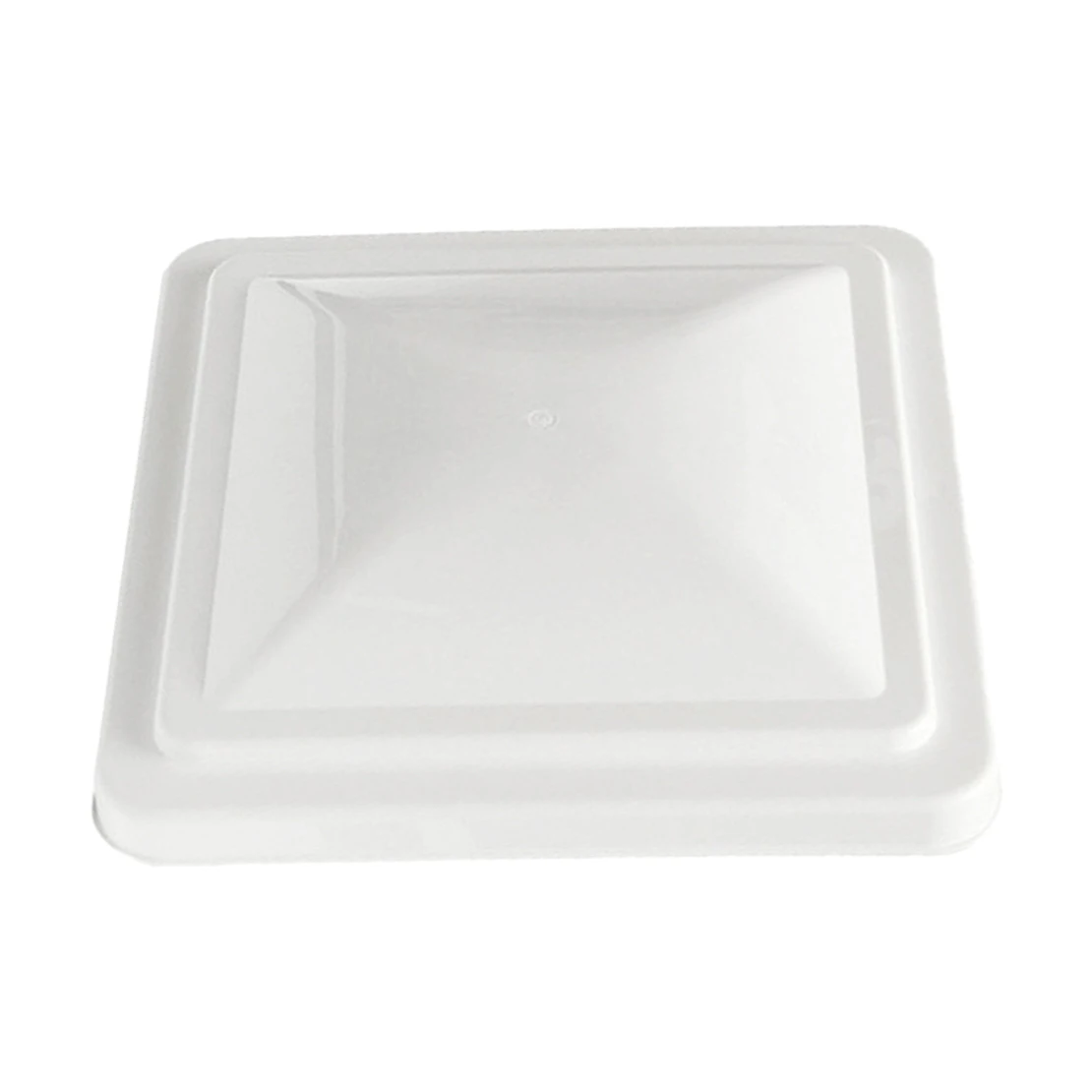 

14" x 14" White Roof Vent Lid Cover For RV Caravan Trailer Camper Waterproof Open Angle 0-48 Degree New