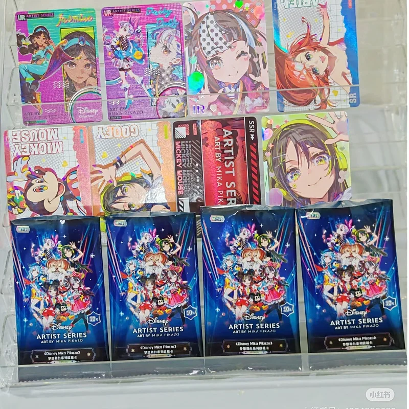 tarjetas-coleccionables-divertidas-de-disney-mika-pikazo-dream-stage-edicion-limitada-japonesa-regalo-exquisito-para-coleccionistas