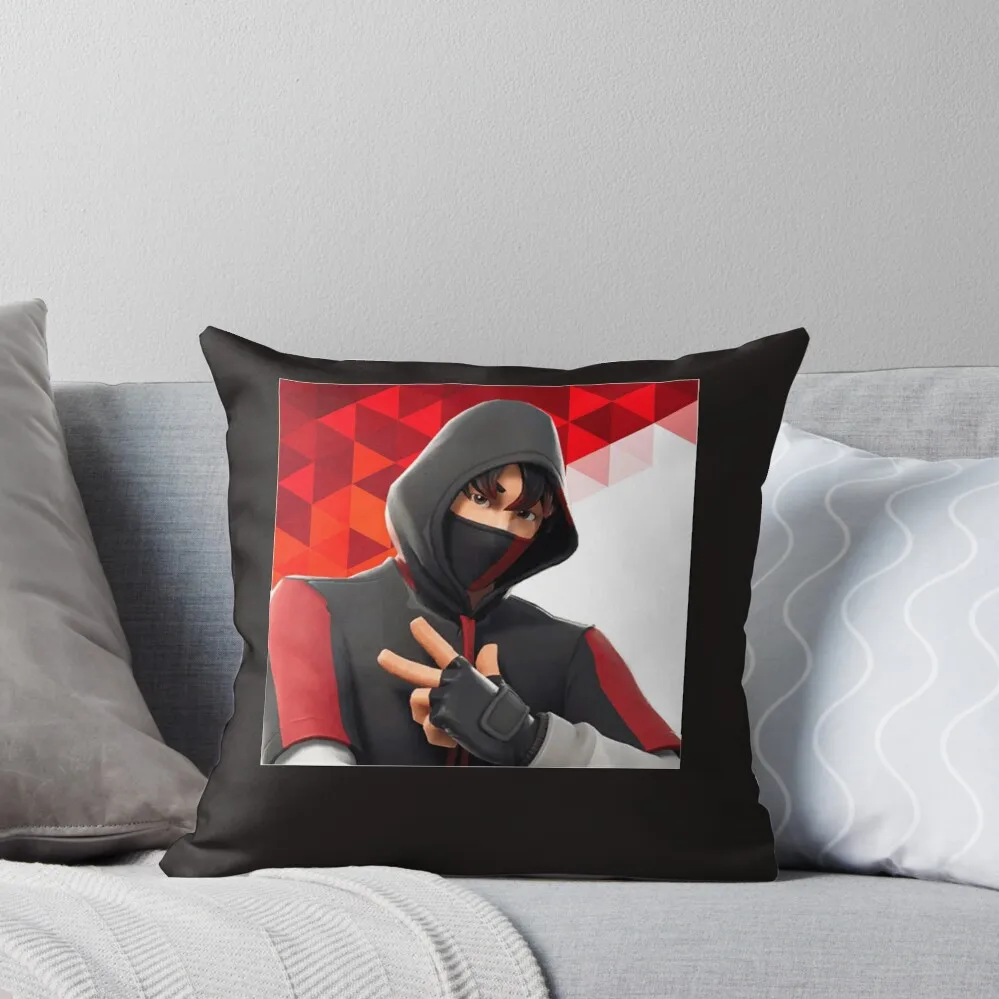 

Red Ikonik skin Classic T-Shirt Throw Pillow Rectangular Cushion Cover Christmas Pillow luxury throw pillow covers