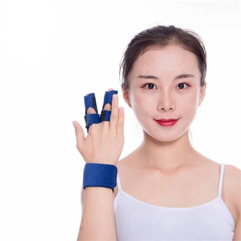 Fixed Protective Sleeve Finger Fracture Dislocation Finger Protector Breathable 1PC