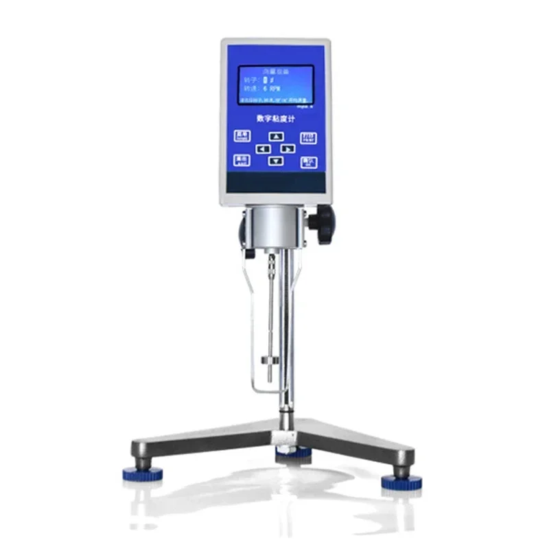 High Precision Microcomputer Rotary Viscometer 8S/5S/9S Digital Display Rotary Viscometer Paint Ink Glue Asphalt Detector