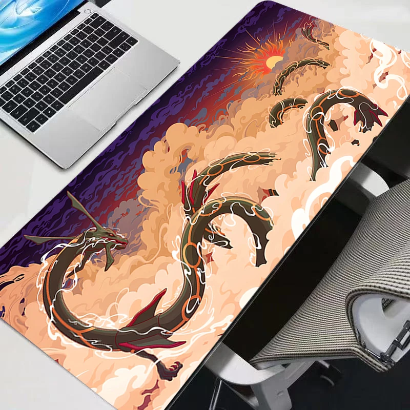 Mouse Pad Anime G-gengar Divine Dragon Gamer Large Mouse Pads Tablet Varmilo Keyboard Carpet Kawaii Gaming Accessories Mousepad