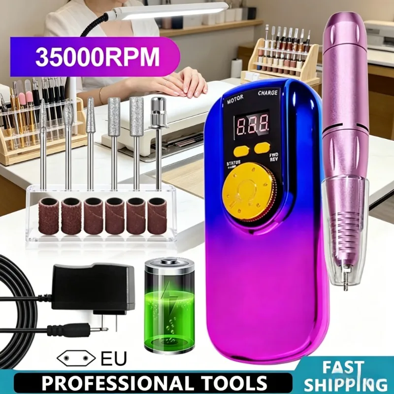 professional-35000rpm-rechargeable-nail-drill-machine-lcd-display-portable-manicure-pedicure-tool