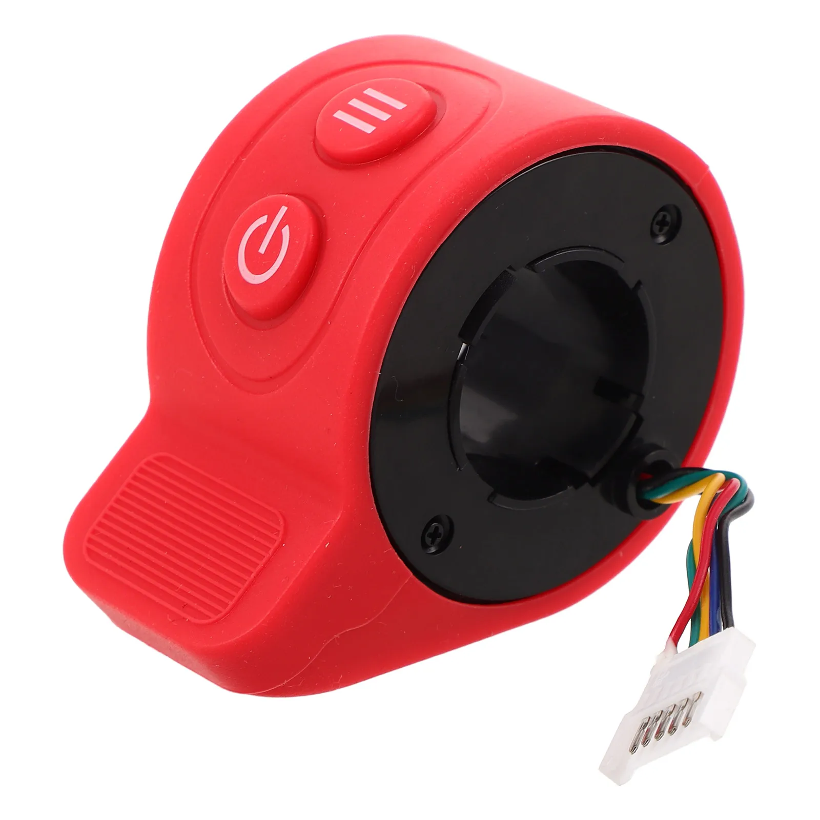 

Electric Scooter Throttle Red Plastic Switch Finger Controlled Thumb Grip Skateboard Accessory Durable Easy Installation