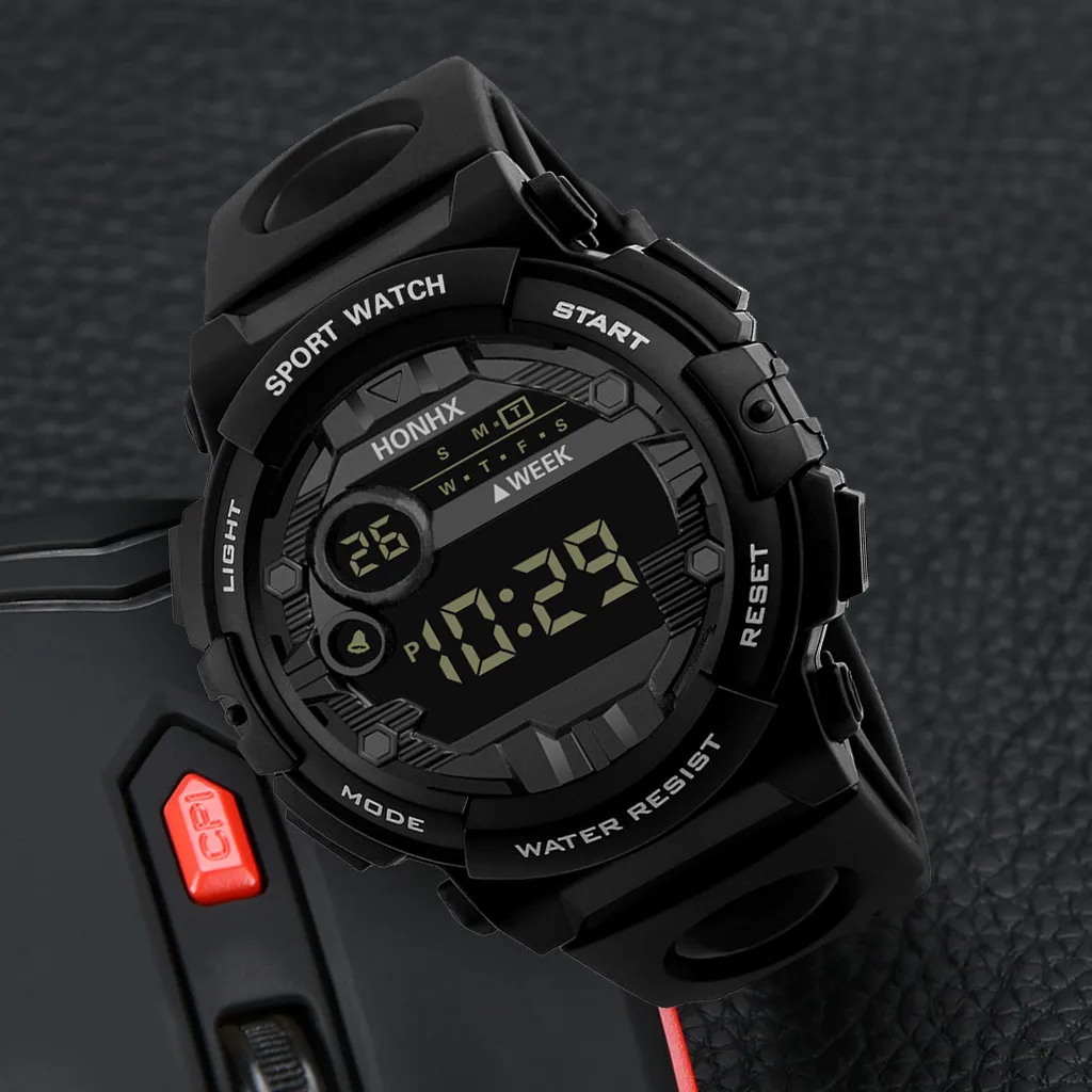 Luxury Mens Digital Led Watch Date Sport Men Outdoor Electronic Watch Erkek Kol Saati Saat Erkek Kol Saati Relogio Masculi