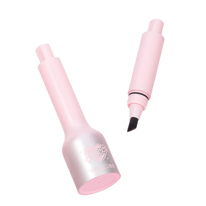 VEECCI stylo à sourcils liquide crayon à sourcils longue durée imperméable vif sauvage sourcil presse naturelle teinte à sourcils polyvalente