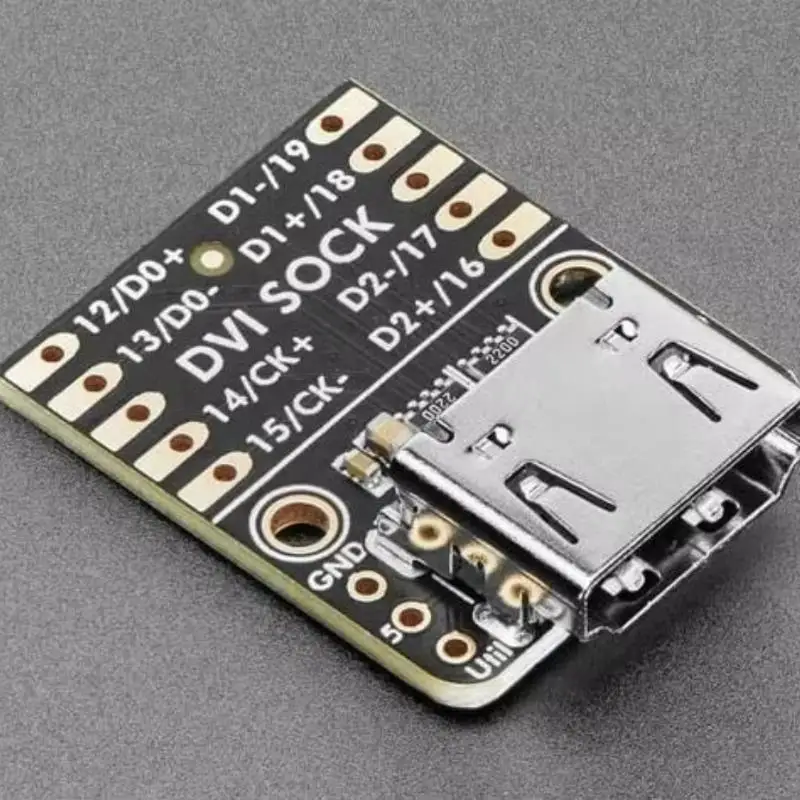 1Pcs Works With Displays Graphics Output Interface High Quality 5957 DVI Sock For Adapter Accessories