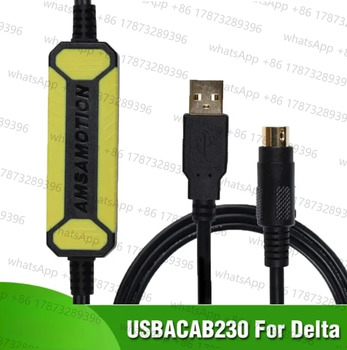 USBACAB230 для Delta DVP XINJE PLC 14SS211R, кабель для программирования, адаптер USB-RS232, USB-DVP, кабель для передачи данных Xinje XC/XD/XE