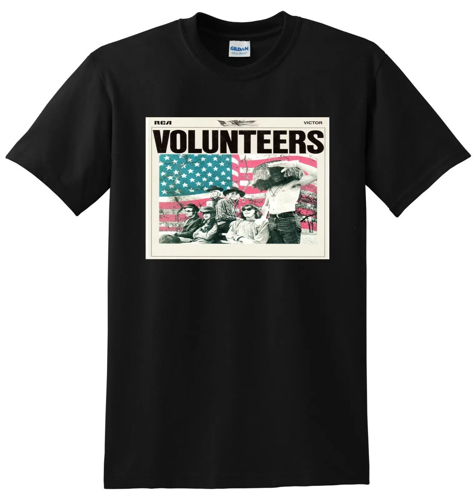 JEFFERSON AIRPLANE T SHIRT volunteers vinyl cd cover SMALL MEDIUM LARGE XL