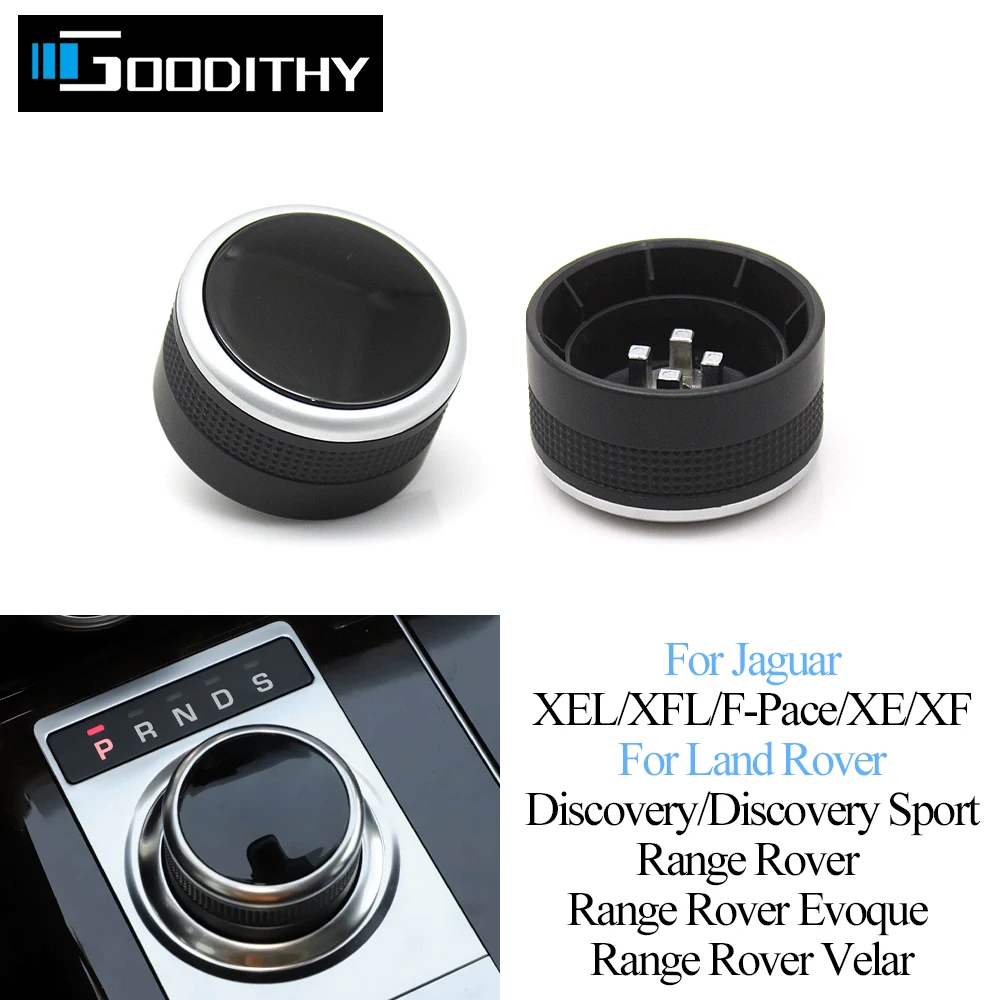 Car Gear Shifter Control Rotary Knob Replacement For Jaguar XE XF F-Pace For Land Rover Discovery Range Rover T2H11787 LR093842