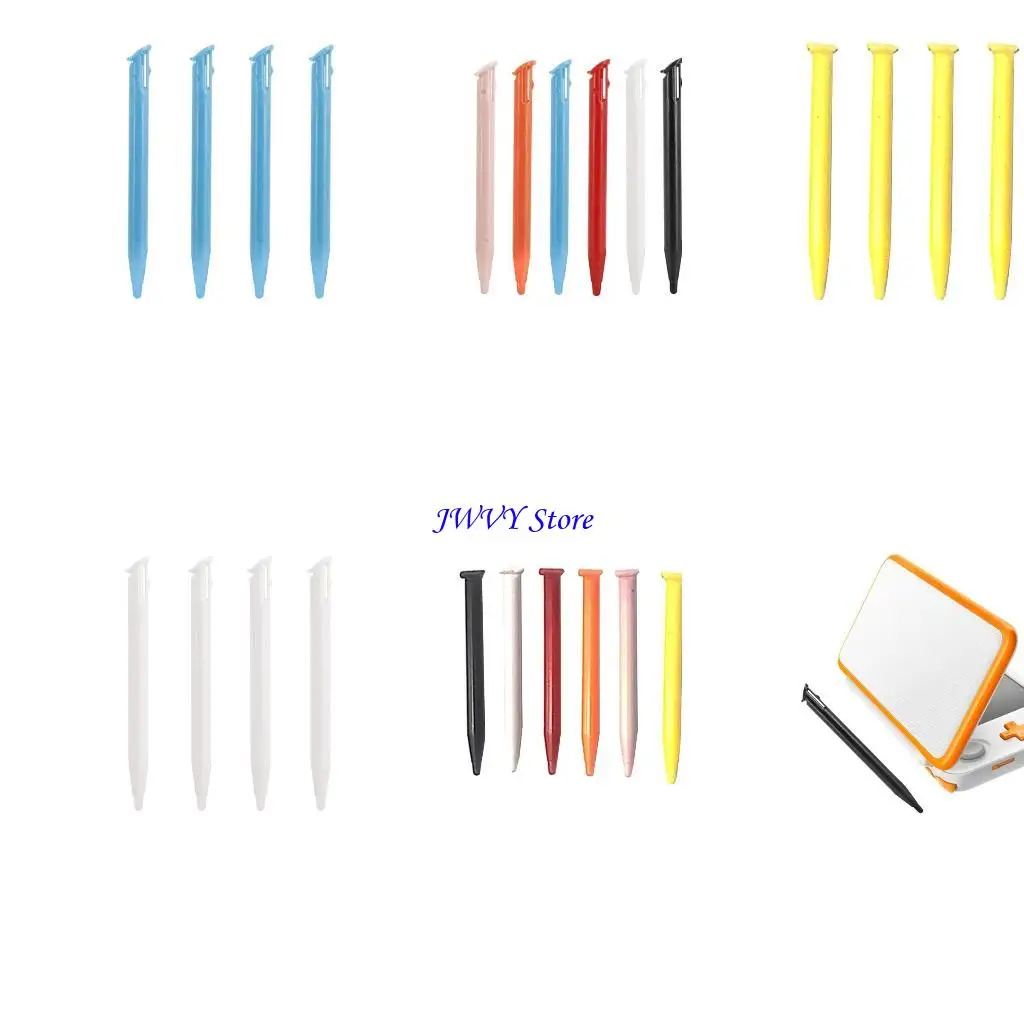 573A 5 조각/세트 스크린을위한 스타일러스 펜스 2DS LL/XL 용 미세 포인트 범위