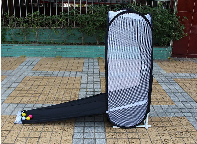 

Portable Golf Practice Net Golf Hitting Net Indoor Chipping Practice Target Training Aids at Backyard Collapsible