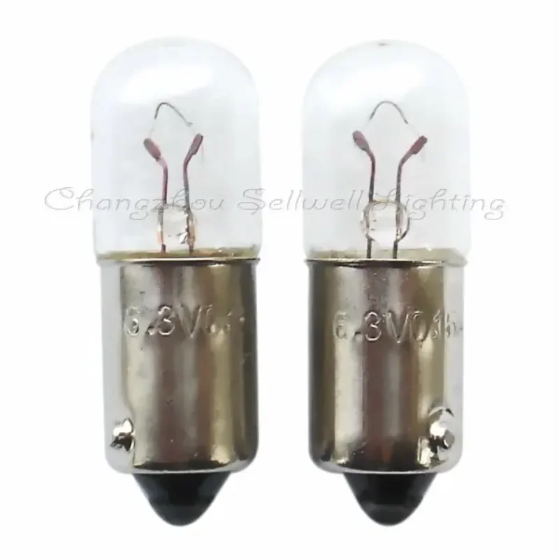 6.3v 0.15a Ba9s T10x28 miniature Lighting Bulbs Free Shipping A369 2025-03