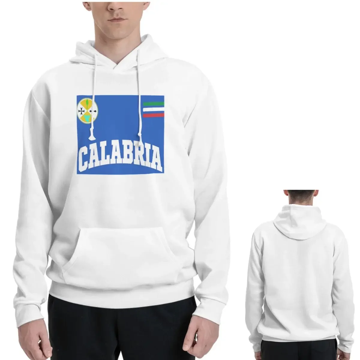 

Flag Of Calabria Italy Vintage Italia Art Hoodies Men Women Casual Pullover Sweatshirts Long Sleeve Clothing Autumn Winter